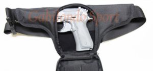 Riñonera porta arma nylon
