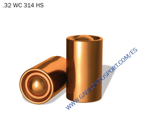 Plomos H&N 32WC 314" HS 100 grs. ( 500 unds. ) Plomos H&N 32WC 314" HS 100 grs. ( 500 unds. )
