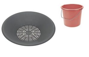 Separador de producto limpiavainas con cubo