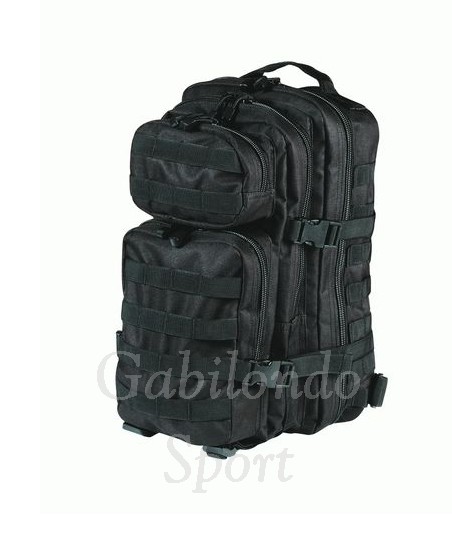 Mochila táctica negra 30 litros Mochila táctica negra 30 litros