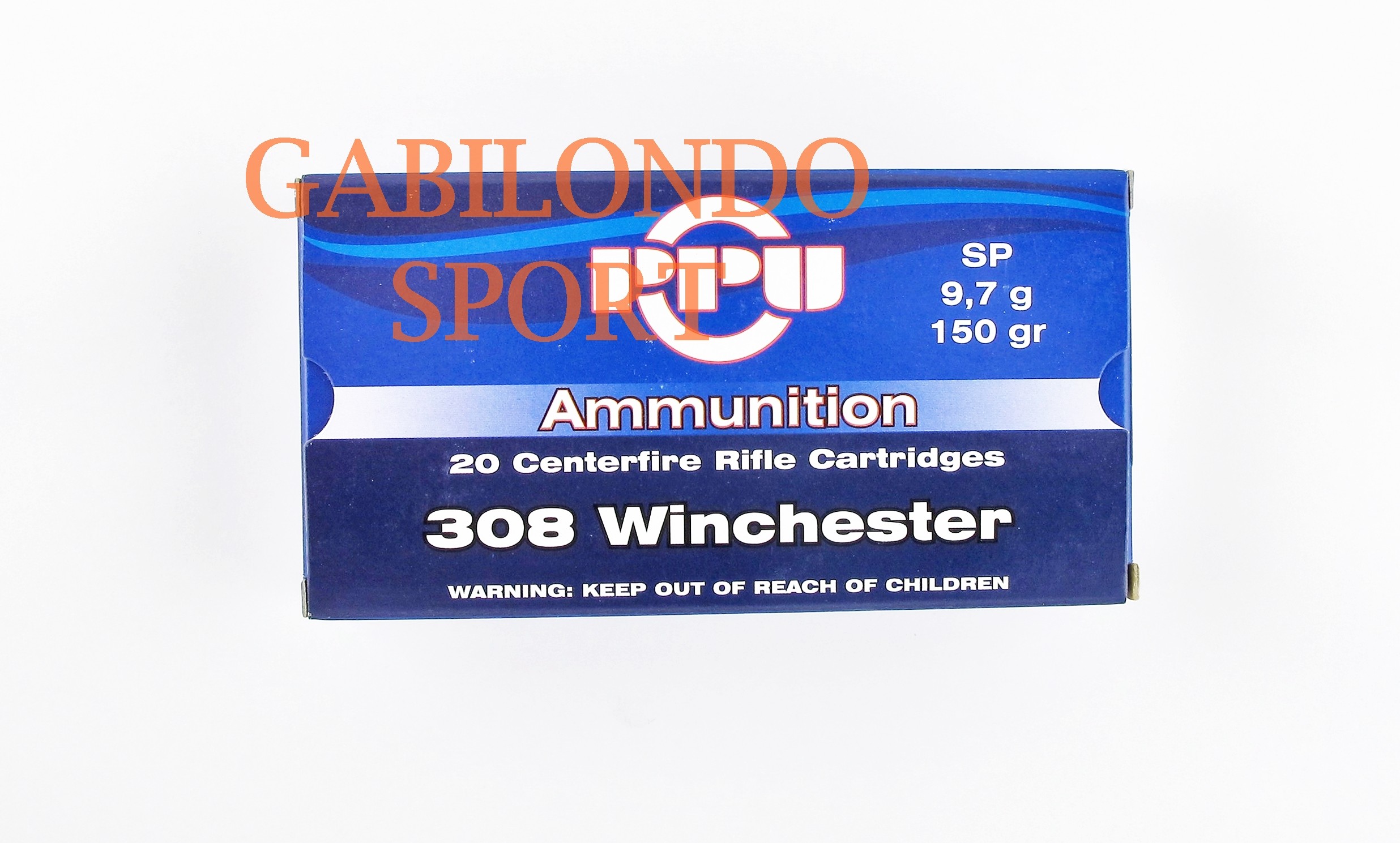 Munición PRVI 308 sp 150 gr. Munición PRVI 308 sp 150 gr.