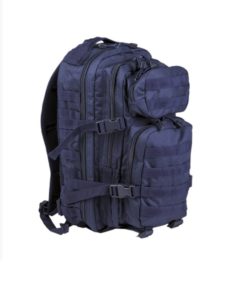 Mochila Táctica Miltec Navy 20L Mochila Táctica Miltec Navy 20L