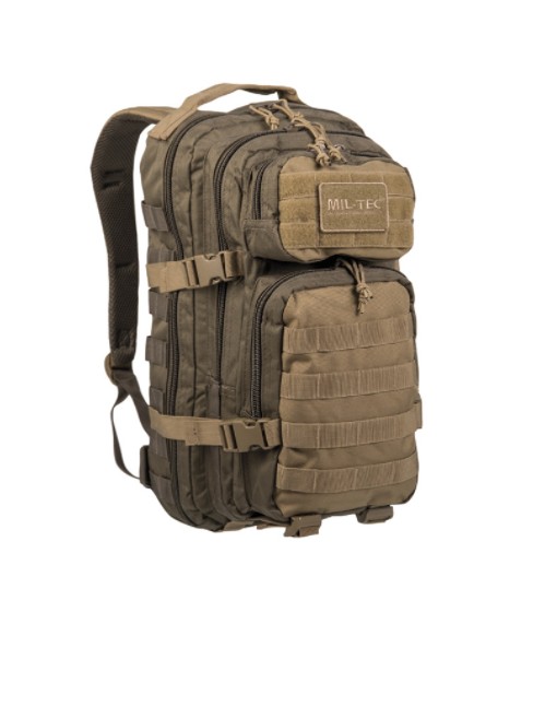 Mochila Táctica Miltec Green Coyote 20L Mochila Táctica Miltec Green Coyote 20L