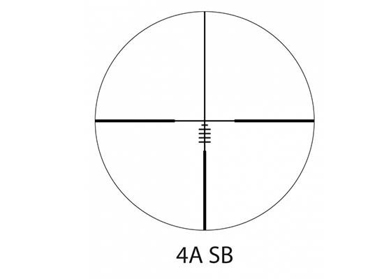 Visor Delta Titanium HD 2.5-15x56 RI SF RET.4A Visor Delta Titanium HD 2.5-15x56 RI SF RET.4A