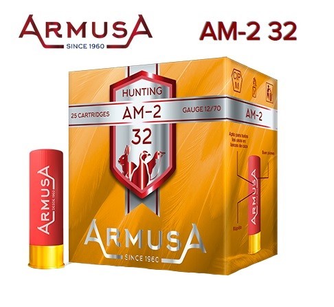 Cartuchos Armusa AM-2 de 32 g Cartuchos Armusa AM-2 de 32 g