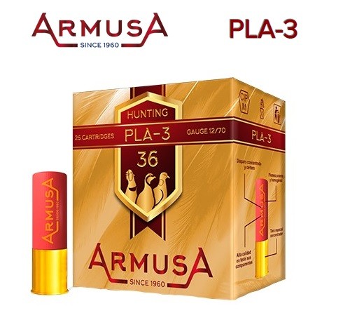 Cartuchos Armusa PLA-3 36 g Cartuchos Armusa PLA-3 36 g