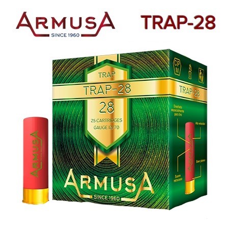 Cartuchos Armusa TRAP-28 Cartuchos Armusa TRAP-28