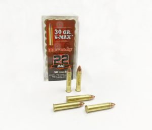 Municion Hornady Cal.22 MG V-Max 55 gr