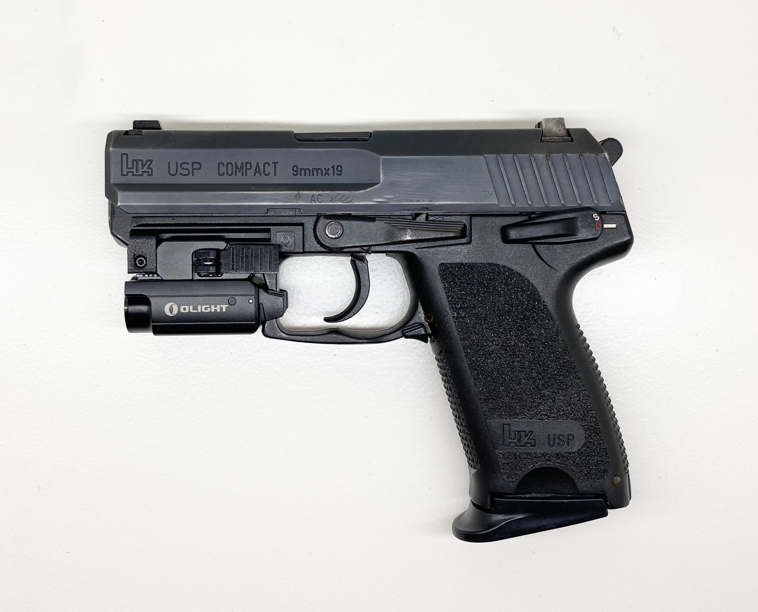 Accesorio AMG para linterna Olight en HK USP Comp Accesorio AMG para linterna Olight en HK USP Comp