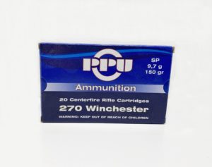 Munición PRVI 270 SP 130 gr.