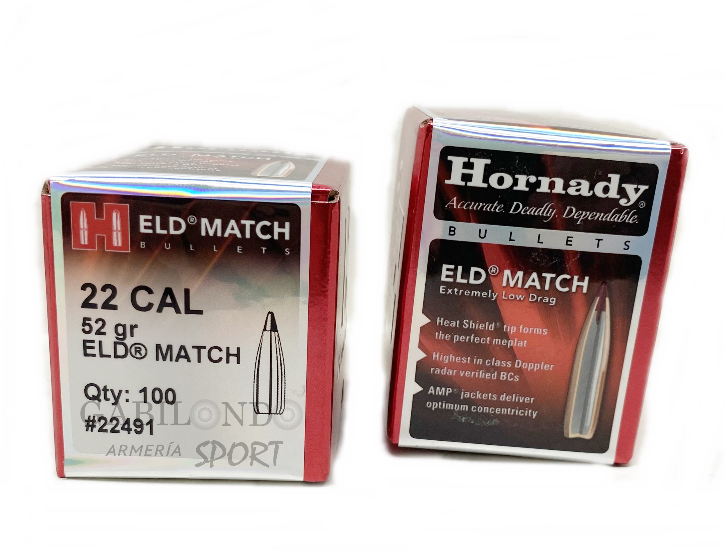 PLOMOS HORNADY 22 55GR V-MAX PLOMOS HORNADY 22 55GR V-MAX