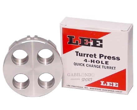 Quick Change para prensa TURRET LEE 4-Hole Quick Change para prensa TURRET LEE 4-Hole