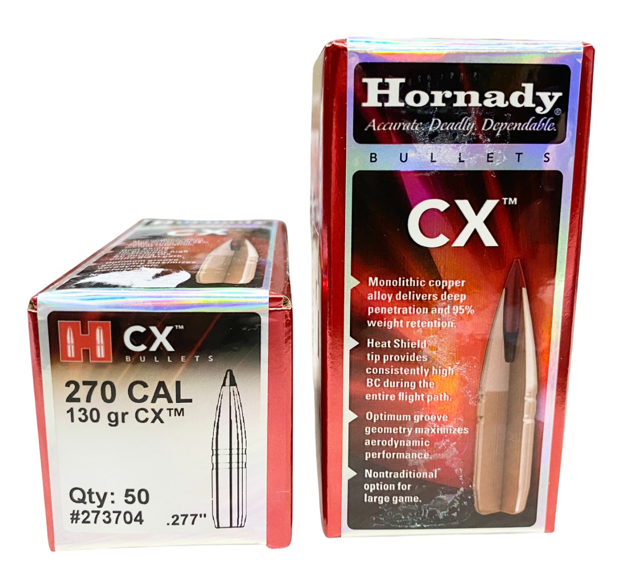Plomos Hornady Cal.270/6.8 120gr SST (100 unds) Plomos Hornady Cal.270/6.8 120gr SST (100 unds)