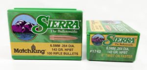 Plomos Sierra .243 (6mm) 100gr SBT 100 uds.