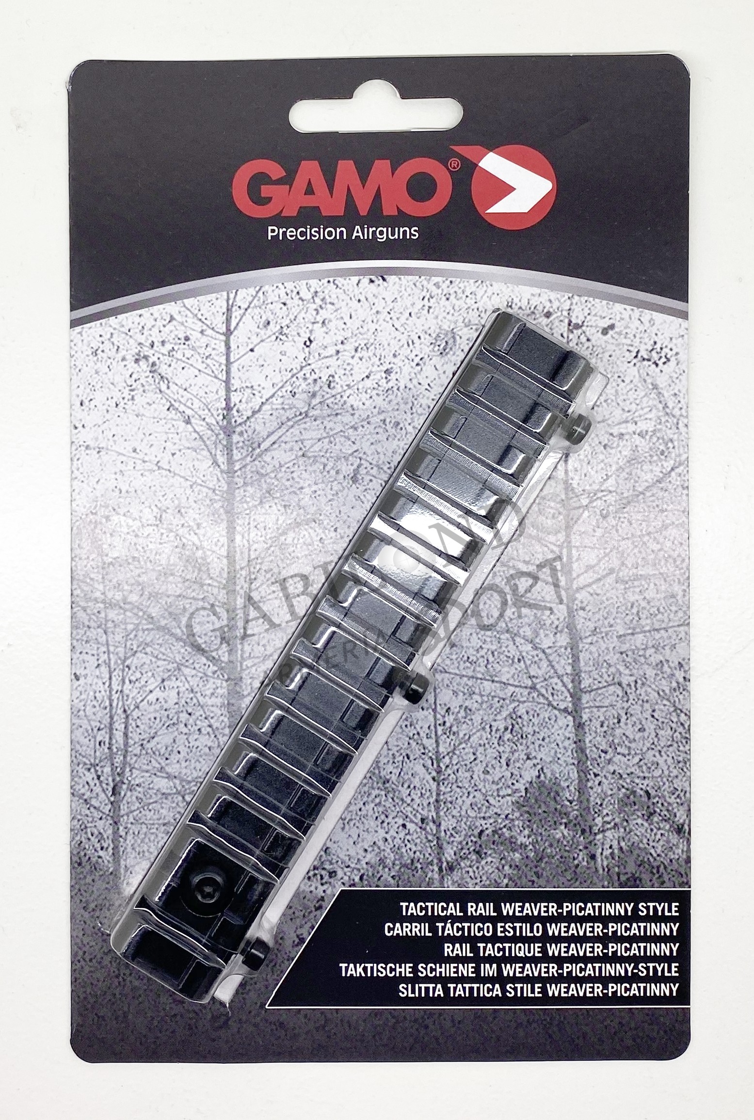 Carril conversor GAMO de 11 mm a Picantinny Carril conversor GAMO de 11 mm a Picantinny