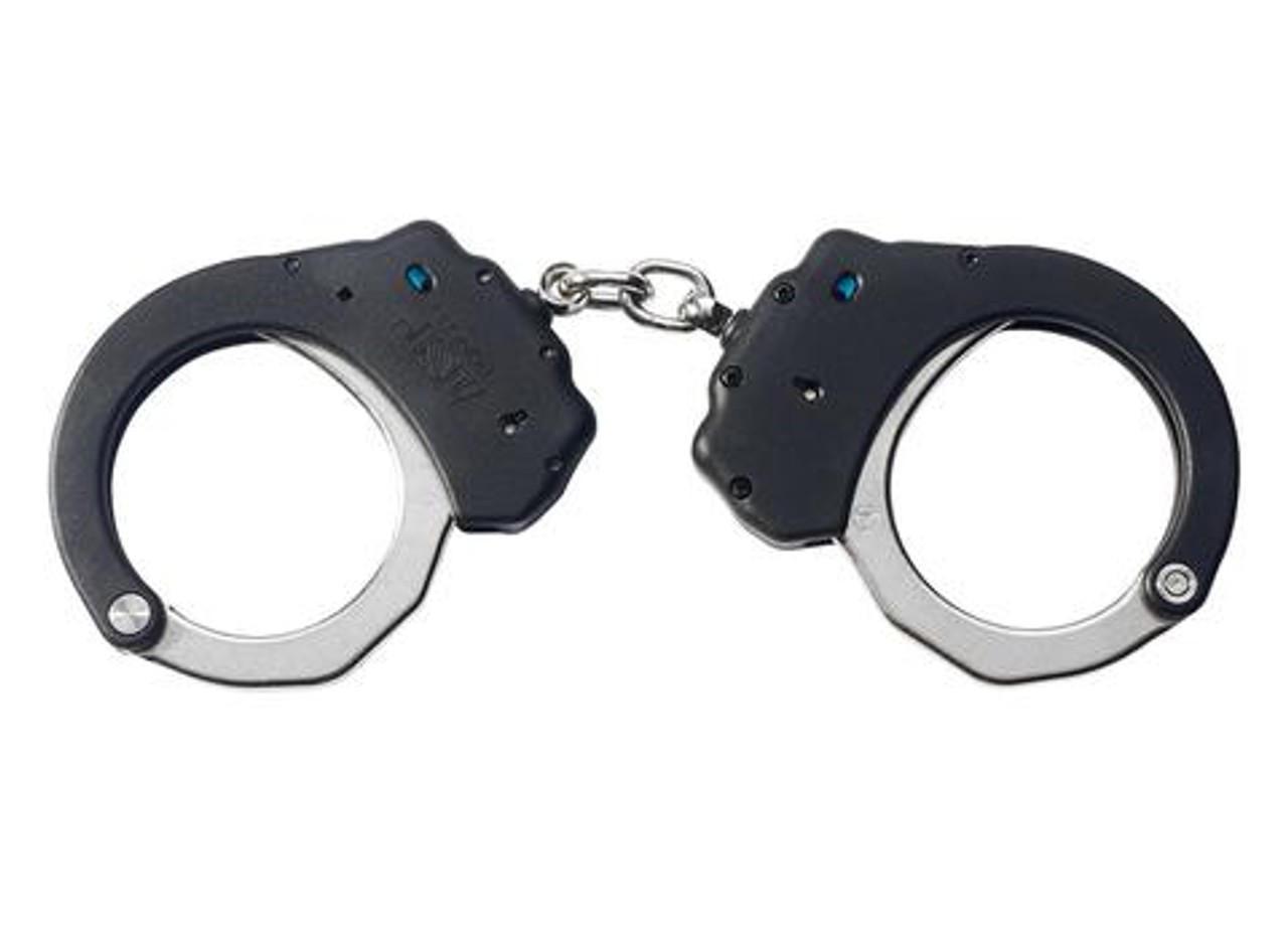 Grilletes ASP Ultra Cuffs cadena Black Grilletes ASP Ultra Cuffs cadena Black