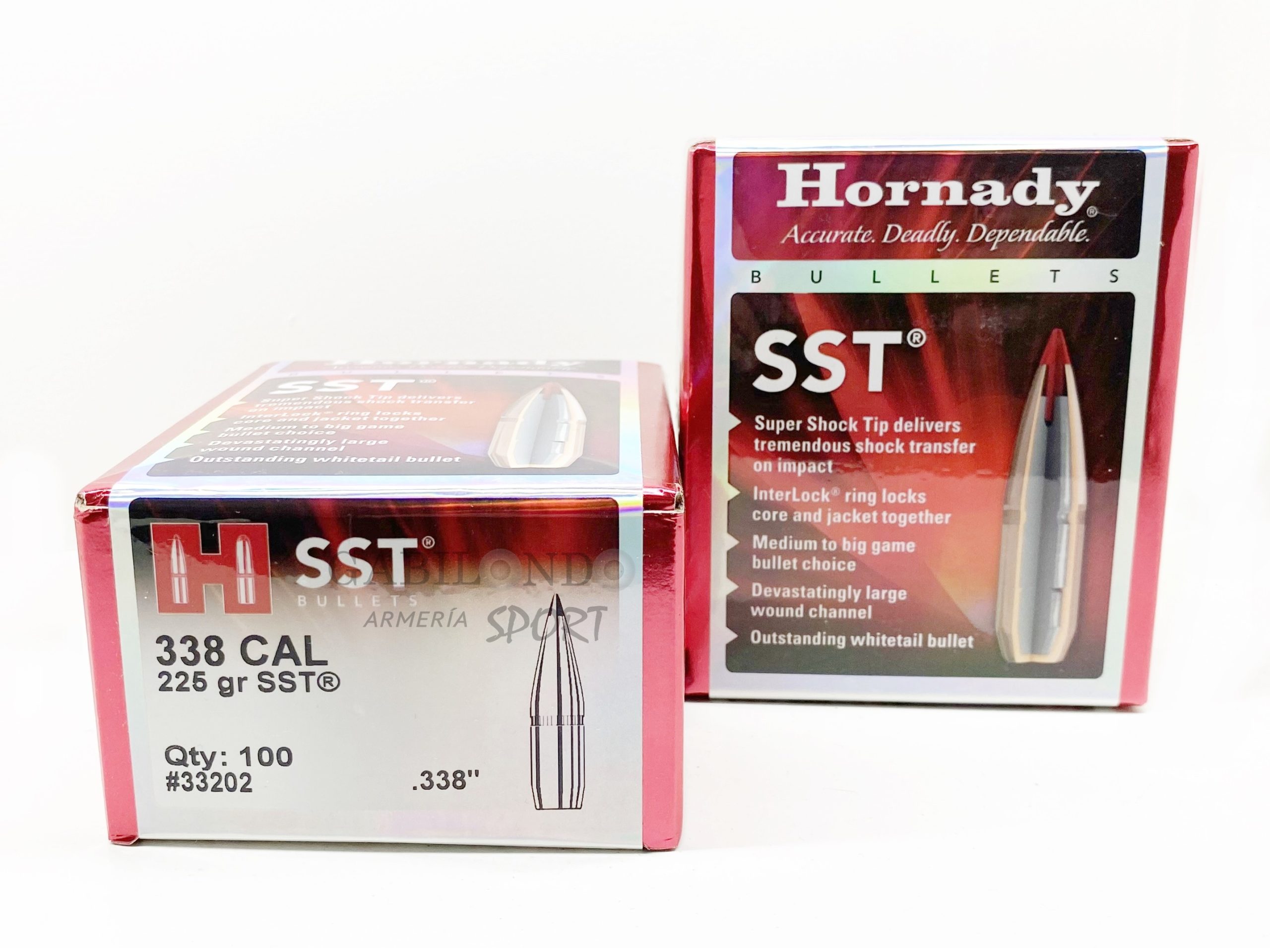 Plomos Hornady Cal30 180gr. SP INTERLOCK (100 unds) Plomos Hornady Cal30 180gr. SP INTERLOCK (100 unds)