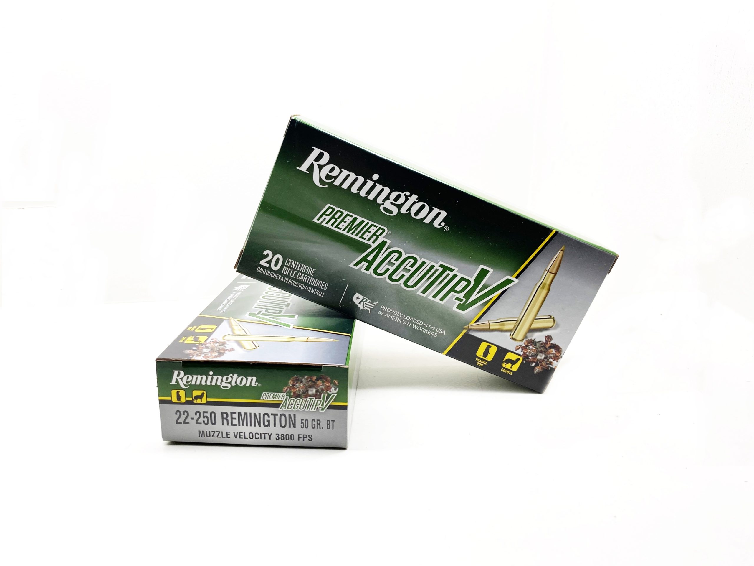 Municion REMINGTON PREMIER ACCUTIP-V 22-250/50GR.BT Municion REMINGTON PREMIER ACCUTIP-V 22-250/50GR.BT