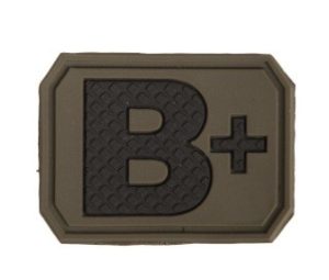 Parche MIL-TEC 3D verde oliva A+