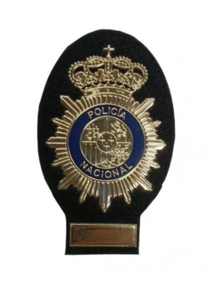 Placa emblema CNP con velcro