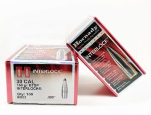 Plomos Hornady Cal.30 BTSP 150gr (100 unds)