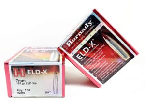 Plomos Hornady Cal.7 MM ELD-X 162 gr