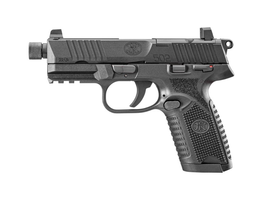 Pistola FN 502 Tactical Black Cal.22 LR Pistola FN 502 Tactical Black Cal.22 LR