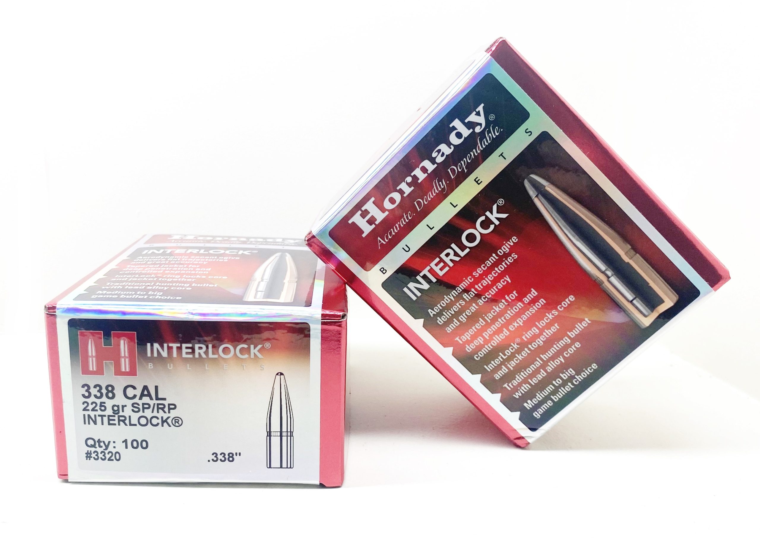 Plomos Hornady Cal.338 INTERLOCK 225gr (100 unds) Plomos Hornady Cal.338 INTERLOCK 225gr (100 unds)