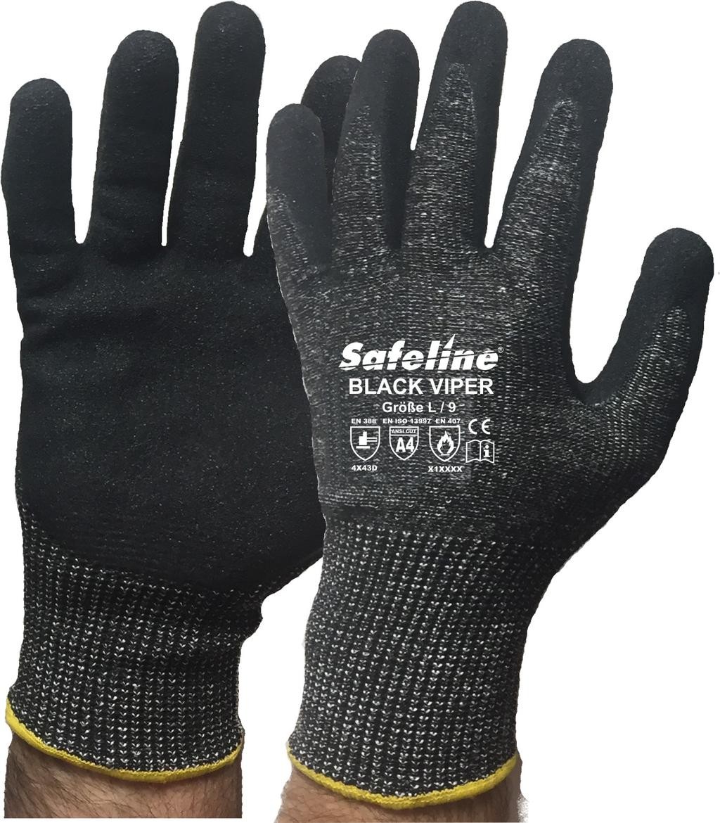 Guantes Anti-Corte SpeedSafe Black Viper Guantes Anti-Corte SpeedSafe Black Viper